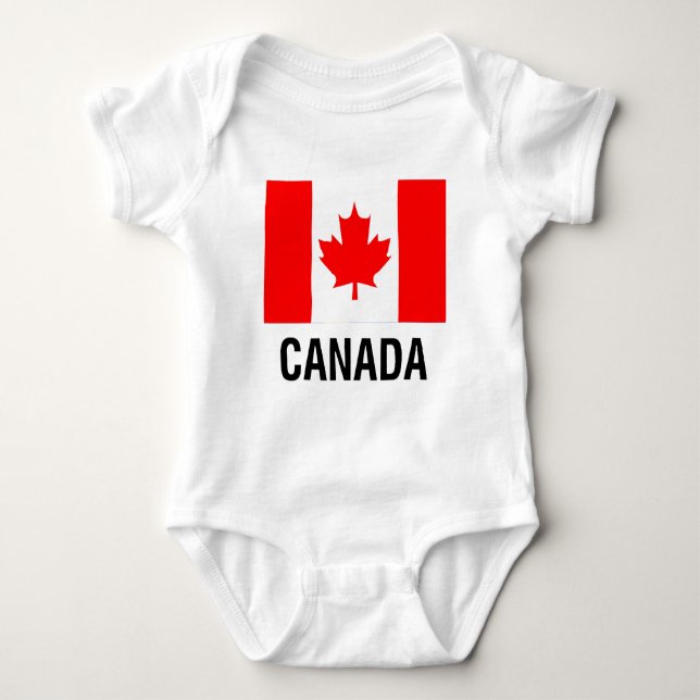 T-shirts BANDEIRA de CANADÁ (Frente)