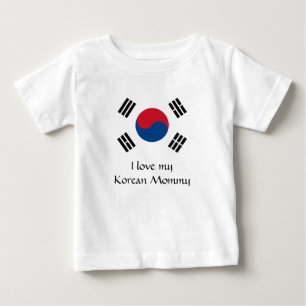 T-shirts Bandeira de Coreia do Sul