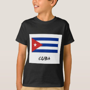 T-shirts Bandeira de Cuba