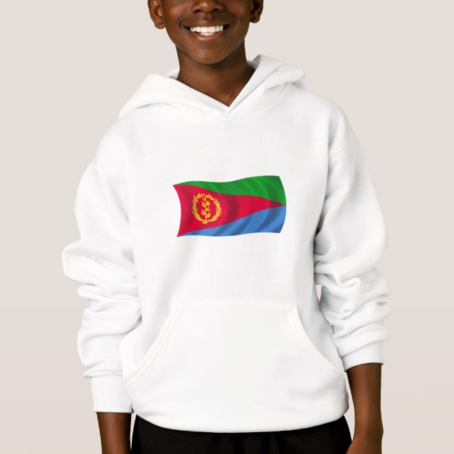 T-shirts Bandeira de Eritrea (Frente)