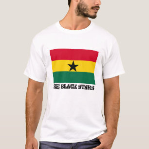 T-shirts Bandeira de Gana "As Estrelas Negras"