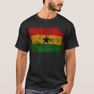 T-shirts Bandeira de Ghana