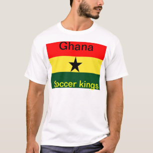 T-shirts Bandeira de Ghana