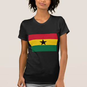 T-shirts Bandeira de Ghana