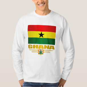 T-shirts Bandeira de Ghana
