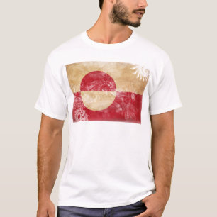 T-shirts Bandeira de Greenland