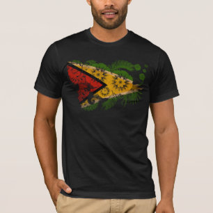 T-shirts Bandeira de Guyana