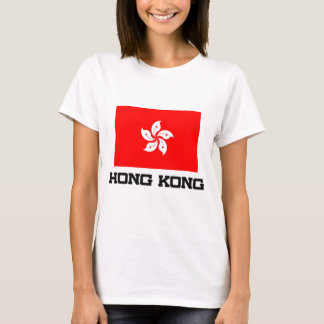 T-shirts Bandeira de Hong Kong