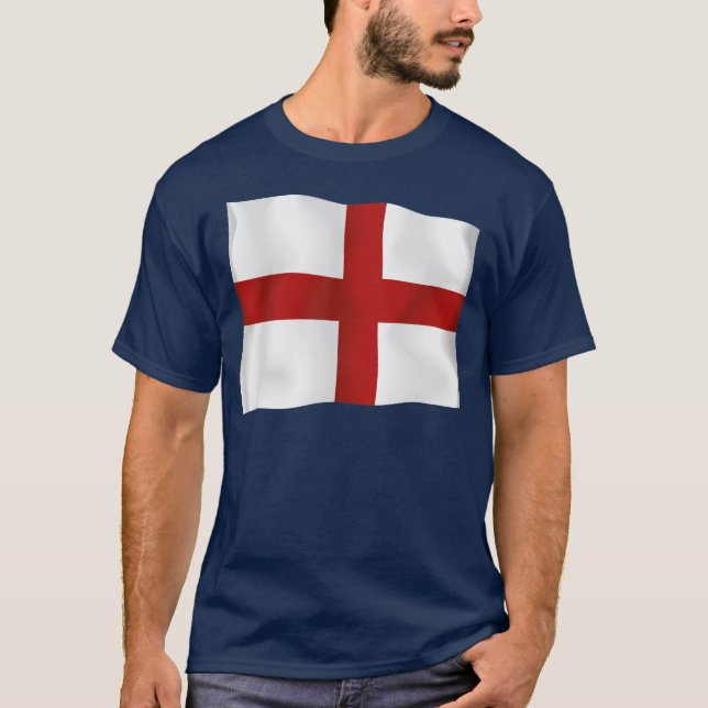 T-shirts Bandeira de Inglaterra (Frente)