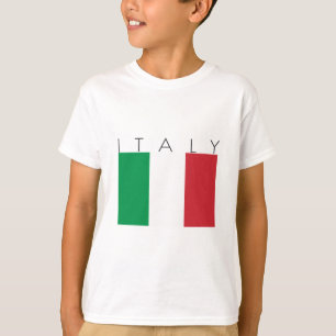 T-shirts Bandeira de Italia