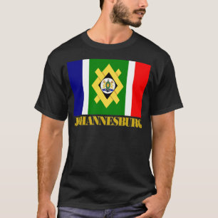 T-shirts Bandeira de Joanesburgo