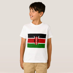 T-shirts Bandeira de Kenya