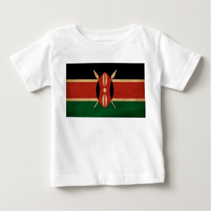 T-shirts Bandeira de Kenya
