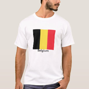 T-shirts Bandeira de Kingdom of Belgium