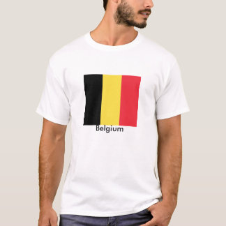 T-shirts Bandeira de Kingdom of Belgium