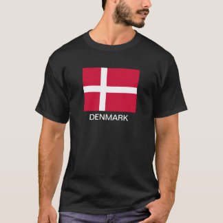 T-shirts Bandeira de Kingdom of Denmark