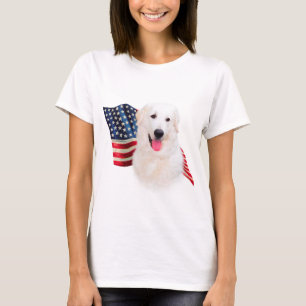 T-shirts Bandeira de Kuvasz