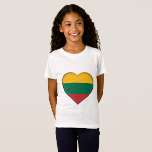 T-shirts Bandeira de Lithuania
