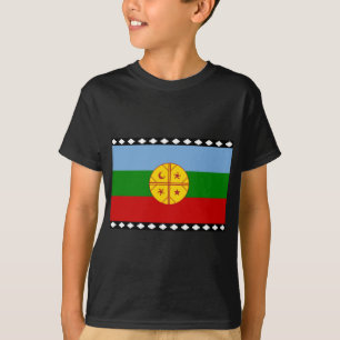 T-shirts Bandeira de Mapuche