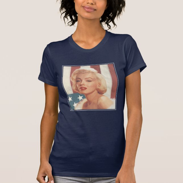 T-shirts Bandeira de Marilyn (Frente)