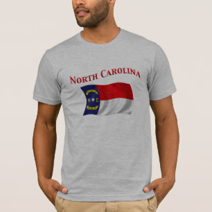 T-shirts Bandeira de North Carolina