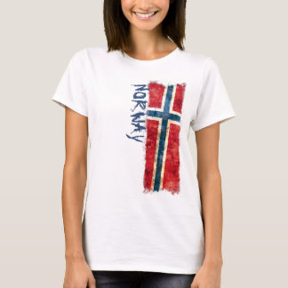 T-shirts Bandeira de Noruega
