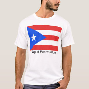 T-shirts Bandeira de Puerto Rico