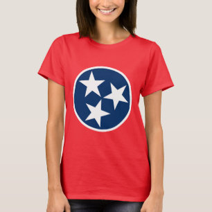 T-shirts Bandeira de Tennessee
