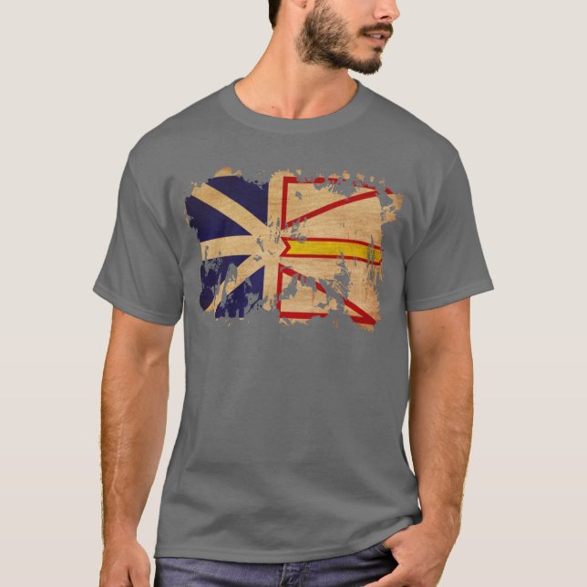 T-shirts Bandeira de Terra Nova (Frente)