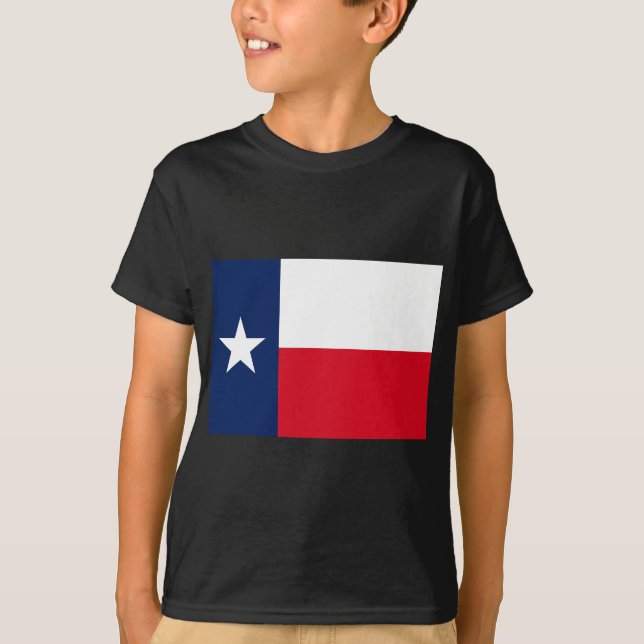 T-SHIRTS BANDEIRA DE TEXAS (Frente)