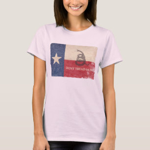 T-shirts Bandeira de Texas e de Gadsden