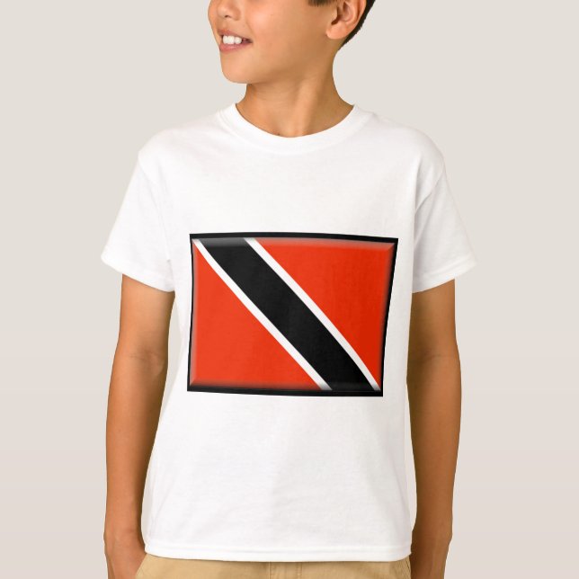 T-shirts Bandeira de Trinidad and Tobago (Frente)