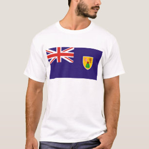 T-shirts Bandeira de Turks e Caicos
