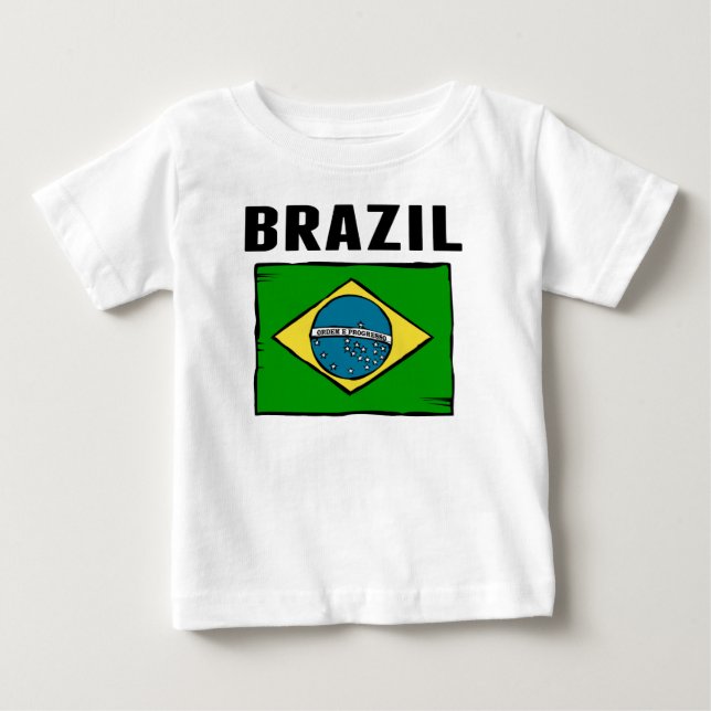 T-shirts Bandeira do Brasil (Frente)