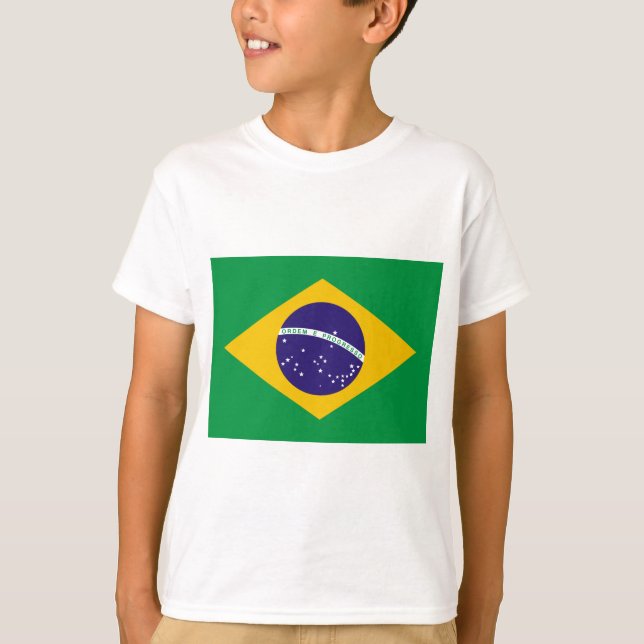 T-shirts Bandeira do Brasil (Frente)