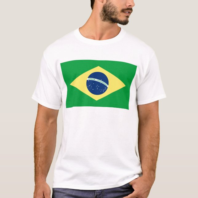 T-shirts bandeira do brasil (Frente)