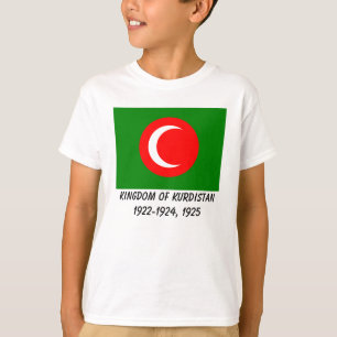 T-shirts Bandeira do Curdistão (1922-1924, 1925)