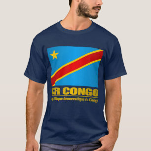 T-shirts Bandeira do Dr. Congo
