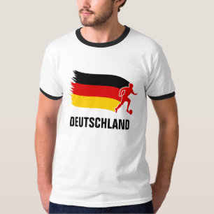 T-shirts Bandeira do futebol de Alemanha