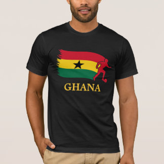 T-shirts Bandeira do futebol de Ghana