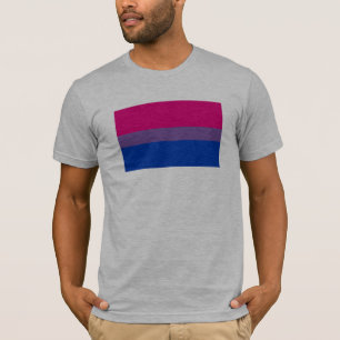 T-shirts Bandeira do Orgulho Bissexual