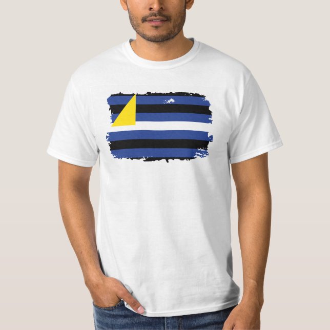 T-SHIRTS BANDEIRA DO ORGULHO DAS ÁGUAS (Frente)