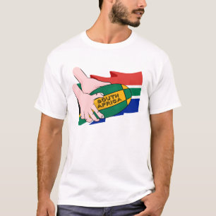 T-shirts Bandeira do Rugby da África do Sul