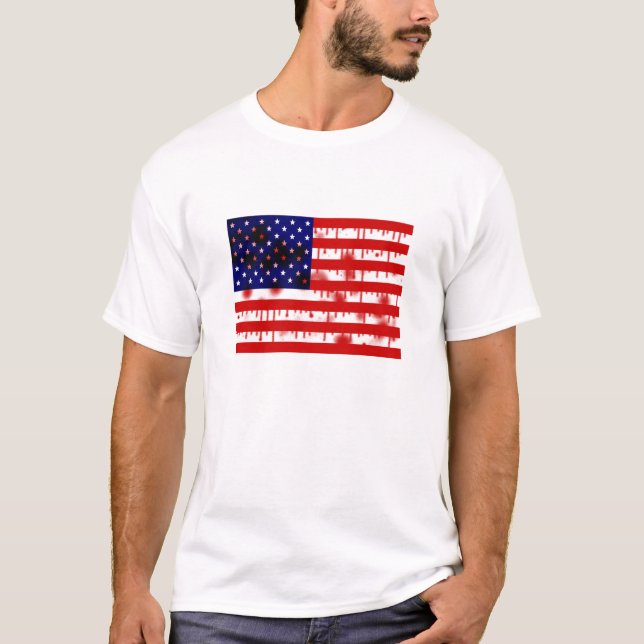 T-shirts Bandeira dos Estados Unidos (Frente)