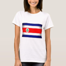 Bandeira Estilizada da Costa Rica