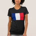 T-shirts Bandeira francesa<br><div class="desc">Bandeira francesa Decor e Acessórios. Mostre seu amor pela França!</div>