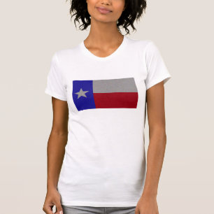 T-shirts Bandeira Glittery de Texas