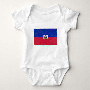 T-shirts Bandeira haitiana afligida