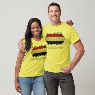 T-shirts Bandeira holandesa