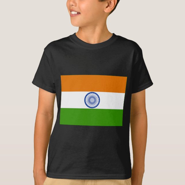 T-shirts Bandeira indiana (Frente)